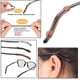 thumbnail image 3 of Retenedores para lentes AZFVBQL, 34 piezas, silicona antideslizante, negro, 3 of 5