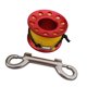 thumbnail image 2 of Carrete De Dedo De Carrete De Aleación De Aluminio De Buceo De 15 M Con Mosquetón De Perno Rojo, 2 of 5
