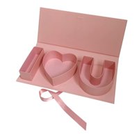 Bothyi - Letras Rellenables Dulces Boda Telón De Fondo Mamá Caja De Regalo De Flores Vacía Día De La Madre Rosa