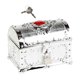 thumbnail image 1 of Cofre Del Tesoro Pirata Accesorios De Decoración Para Niños Caja De Almacenamiento De Colección De Tesoros Plata, 1 of 3