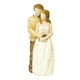 thumbnail image 1 of Figuritas De Pareja De Boda Centro De Mesa Decorativo Artesanal Pintado A Mano Romántico, 1 of 3