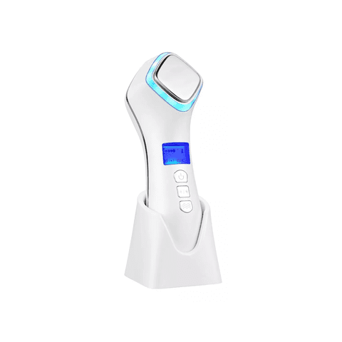 Importclick - Masajeador Eléctrico Facial Terapia Rostro Ultrasónico Crioterapia Control