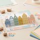 thumbnail image 5 of Troquel Trdxxx de acero al carbono con diseño de edificio para scrapbooking, 5 of 9
