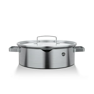 Wens - Cacerola Olla Acero Inoxidable De Cocina 24Cm Con Tapa