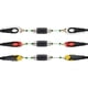 thumbnail image 4 of Adaptador Copla Alargador Conector RCA hembra a RCA hembra Audio Video negro, 4 of 4