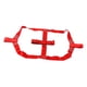 thumbnail image 5 of Correa De Amarre Para Rueda Trasera De Motocicleta Arnés De Transporte De Neumáticos De Poliéster Resistente Rojo, 5 of 5