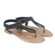 thumbnail image 5 of Sandalia Chalada Mujer Call-25 Negro Plana, 5 of 6