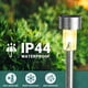thumbnail image 3 of Luces solares GIGALUMI impermeables de acero inoxidable, paquete de 12, 3 of 7