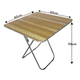 thumbnail image 2 of Mesa Plegable Portatil Multifuncional Mesa Auxiliar 60x60, 2 of 3
