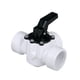 thumbnail image 1 of Válvula desviadora de piscina, válvula deslizante de repuesto, sello positivo sin rosca hembra de 1 1/2 ", válvula desviadora de piscina de 3 vías par, 1 of 5