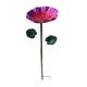 thumbnail image 3 of Comedero Para Pájaros De Jardín Resistente Con Soporte De Metal Para Césped Color Violeta, 3 of 5