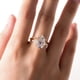 thumbnail image 5 of Juego de Anillos de Moissanita de 4.5 Quilates, Juego Nupcial de Moissanita de Plata Esterlina 925 para Mujer, Color D, Claridad VVS1, Anillos de Boda para Mujer, Talla 5-9, 5 of 8