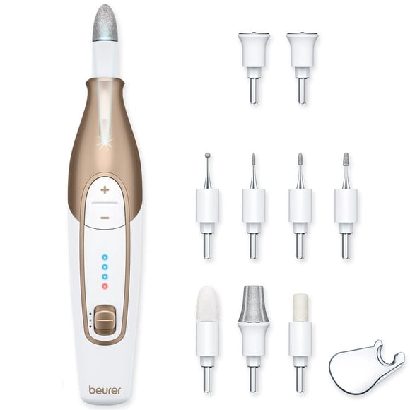 Kit de taladro para uñas Beurer MP64, lima eléctrica inalámbrica