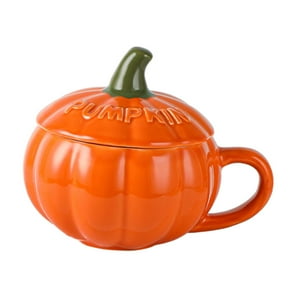 Genérico - Taza De Sopa Con Tapas, Taza De Agua De 10Oz Para La Mañana, Para Bodas En El Hogar De Otoño Con Tapas