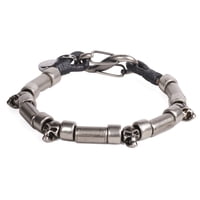 Brazalete Hombre Gino Rodinis B524 | Plateado
