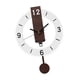 thumbnail image 3 of Reloj De Pared Ligero Y Silencioso Para Colgar En La Sala De Estar, Regalo De Inauguración De La Casa, Color Blanco, 3 of 5