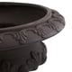 thumbnail image 5 of Urna decorativa Nearly Natural con acabado de hierro de 32 cm para interior/exterior, 5 of 7