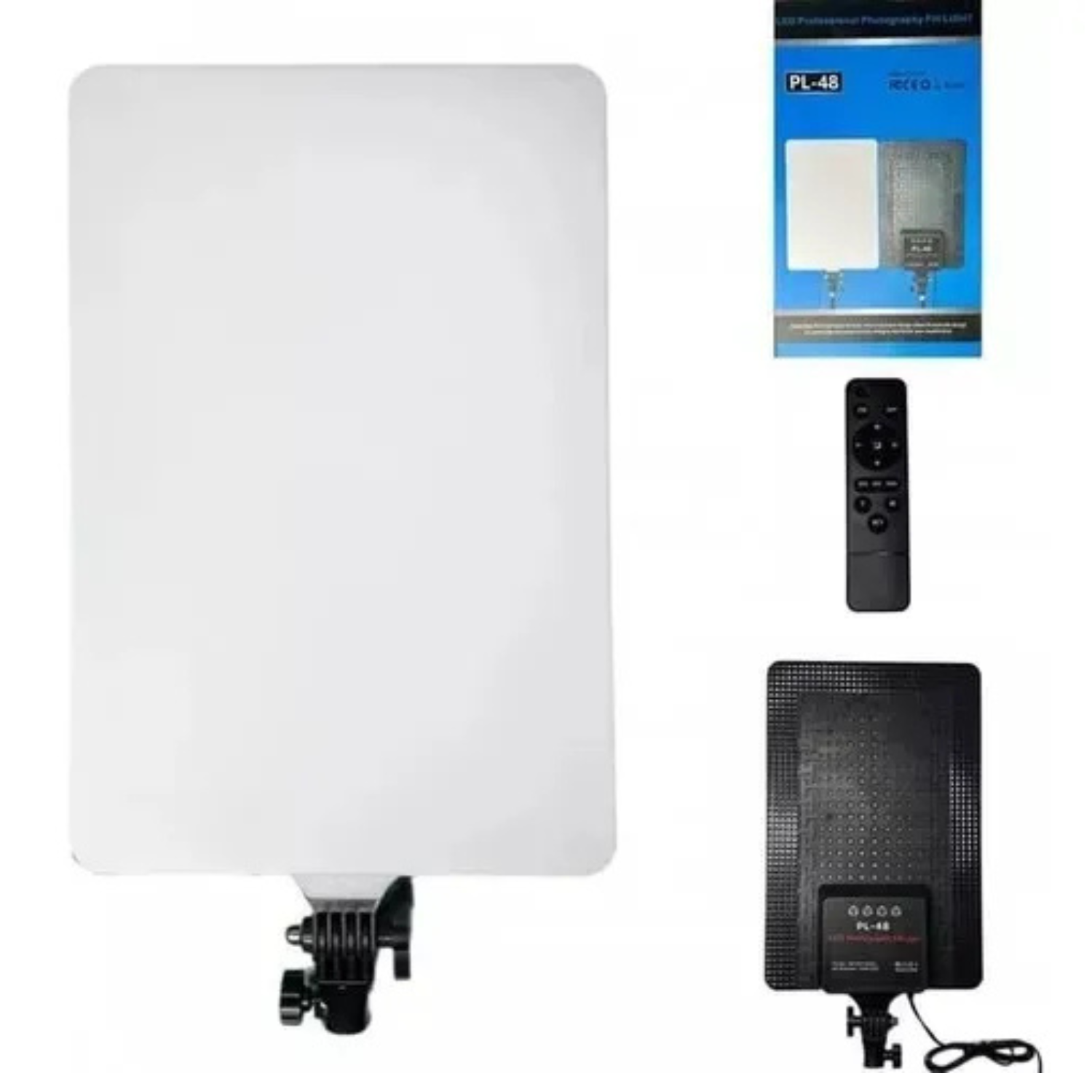 Genérico - Panel Led Profesional Pl-48 - Iluminación De Estudio De Alta Calidad