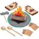 thumbnail image 1 of Juego de 18 piezas S'more Fun Campfire de Toy Fisher-Price para niños de 3 años o más, 1 of 6