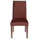 thumbnail image 1 of Silla Cadiz Tela Velvet Chocolate, 1 of 4