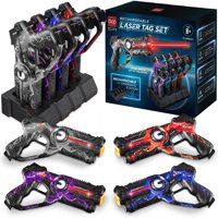 Laser Tag Blasters Best Choice Products Juego 4 Unidades Recargables