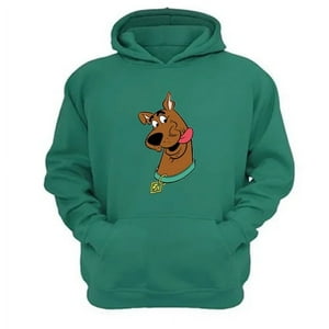 Genérico - Polerón Canguro Scooby Doo Verde Aguamarina Talla Xl Unisex