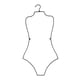 thumbnail image 2 of Colgador De Traje De Baño, Colgador De Exhibición, Colgador De Lencería Para Ropa De Playa Boutique, Adultos, Negro, 2 of 3