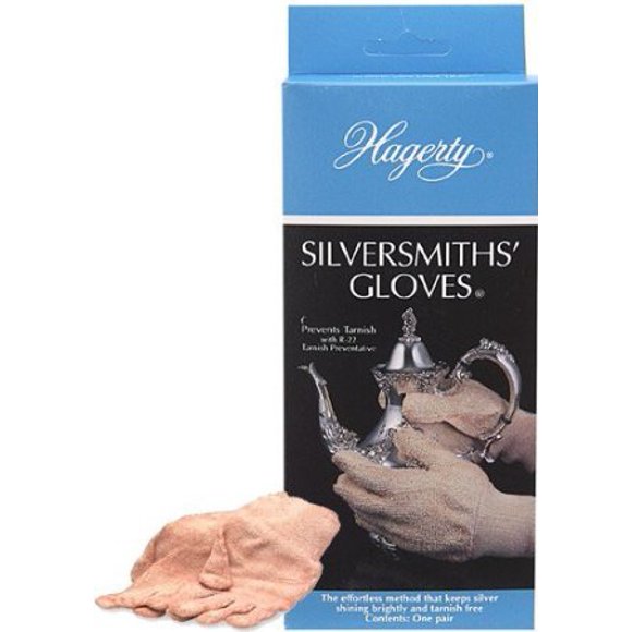 Guantes de protección Hagerty Silversmith, 2 unidades, color naranja