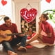 thumbnail image 4 of 1 pieza de decoración del Día de San Valentín, decoración de puerta en forma de corazón, decoración de pared, letrero colgante del Día de San Valentín, puerta de entrada familiar, fiesta, 4 of 5