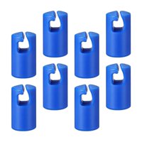 Magideal - Caja De Trampolín, Tapas Para Postes, Cubierta Protectora, Suministros De Reparación, Soporte Superior De Red De Trampolín Duradero Para Niñas Y Niños 8 Piezas