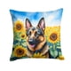 thumbnail image 1 of Cojín Sunflowers German Shepherd, 1 of 6
