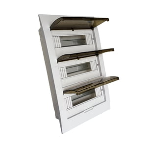 Tablero Eléctrico Embutido Drl 36 Modulos Tapa Clara Sec