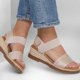 thumbnail image 4 of Sandalias Mujer Skechers BOBS Desert Chill in White Off, 4 of 7