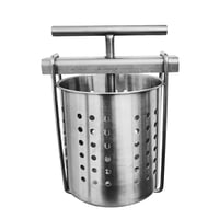 Magideal - Fabricante De Jugo Manual 304 Acero Inoxidable Fabricación De Suministros De Relleno De Vegetales Para La Cocina Al Aire Libre Vegetales Para El Hogar 20 Cmx13 Cm