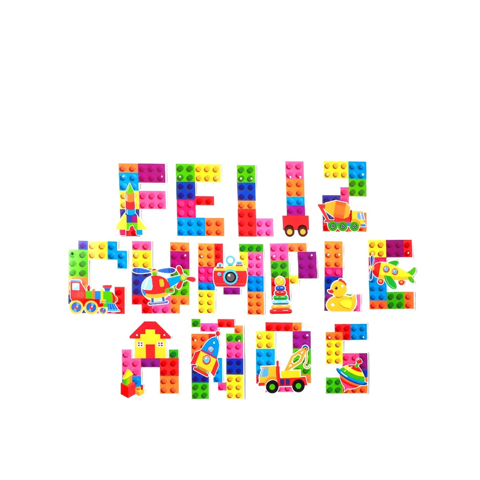 Genérico - Guirnalda Fc Bloques 4M X1 Uni