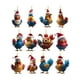thumbnail image 1 of Adornos Navideños De Pollo, Colgantes Navideños Para Decoración De Fiestas En Interiores, Estilo A, 1 of 3