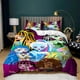 thumbnail image 1 of Teen Monster High Duvet Cover Set 3 Pieces Cartoon Bedding Set Lightweight Comforter Cover for Girls, 1 of 3