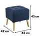 thumbnail image 3 of Pouf Alemania Azul Amalfi 42x42x43 cm, 3 of 3