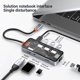 thumbnail image 2 of Concentrador USB DroiX NT8 4K HDMI, 100W PD, RJ45, USB 3.0, 2 of 9
