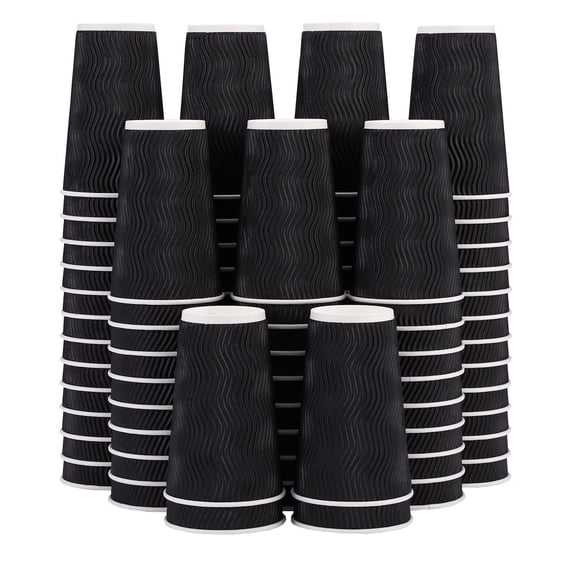 Tazas de café desechables Lamosi 480 ml, paquete de 90 unidades, aisladas
