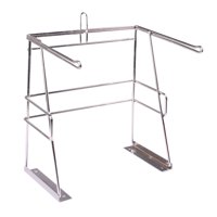 Bothyi - Organizador De Bolsas Con Base De Acero Para Camisetas, Estante Para Bolsas Para El Hogar, Tienda De Comestibles, Venta Al Por Menor B