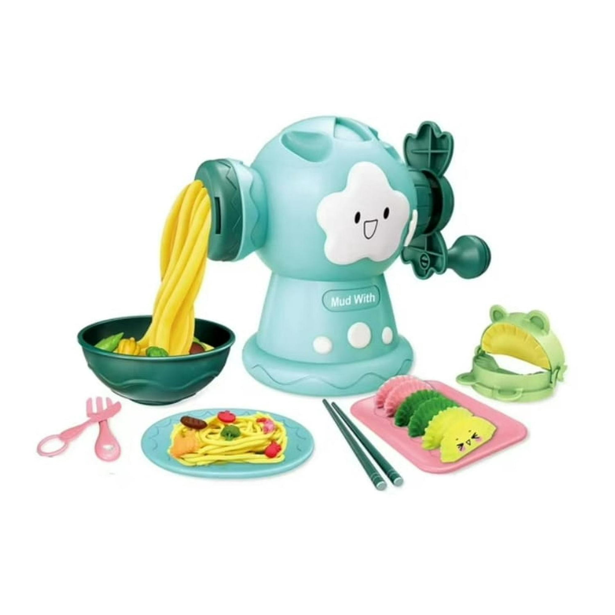 Genérico - Juguete Para Hacer Pastas Con Masas Plastilina Verde Claro