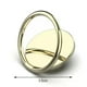 thumbnail image 2 of Soporte de anillo para teléfono móvil - Soporte universal giratorio de 360° para smartphone - Dorado, 2 of 5
