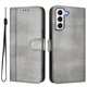 thumbnail image 1 of Funda Cartera para samsung galaxy S21 Protección 360° con Ranuras para Tarjetas y Soporte Gris, 1 of 6