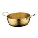 thumbnail image 2 of Olla De Ramen De Corea, Olla Para Mariscos Para El Hogar, Para Restaurante, Camping, Picnic, Dorado, 18cm, 2 of 3