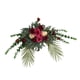 thumbnail image 1 of Arreglo De Centro De Mesa Floral De Seda Para Fiesta De Compromiso De Boda Rojo, 1 of 5