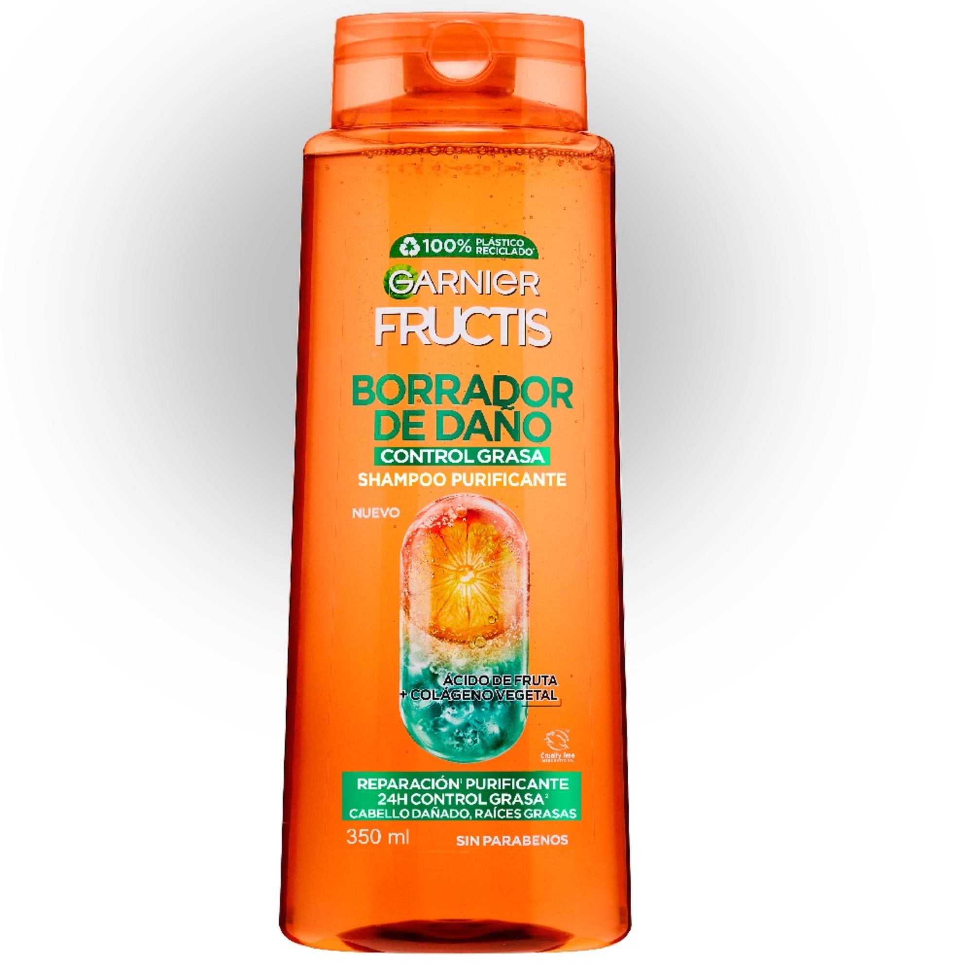 Shampoo Borrador De Daño 350 ml Garnier