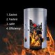 thumbnail image 4 of Charcoal Chimney Starter 28 X 18 X 18 Cm Set De Acero Zincado, 4 of 7
