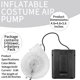 thumbnail image 3 of Ventilador Mini Transparente USB para Disfraces Wittocs, 3 of 8