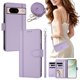 thumbnail image 2 of Funda Cartera para Google Pixel 8A con Bolsillo para Billetes, Morado Claro, 2 of 6